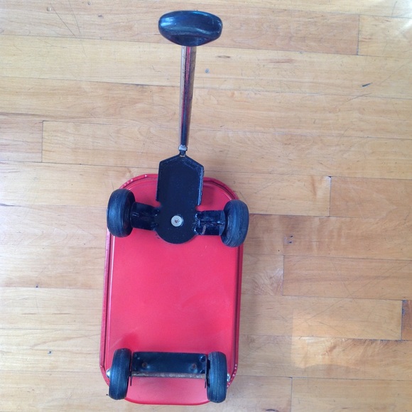 Little Red Racer Vintage Toy Wagon - Picture 10 of 11